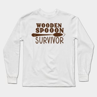 wooden spoon survivor Long Sleeve T-Shirt